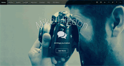 Desktop Screenshot of mikehigdon.com